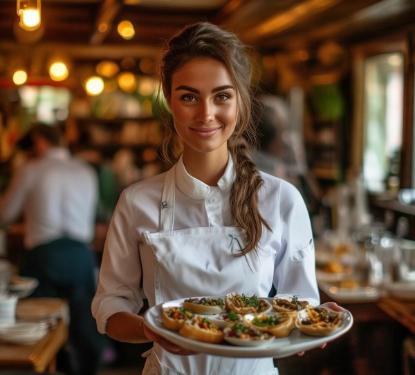 餐厅服务员,服务者中的温暖与专业 餐厅服务员,服务者中的温暖与专业
